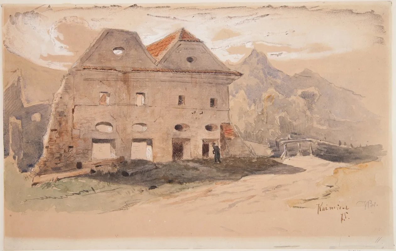 Granary In Kazimierz On The Vistula