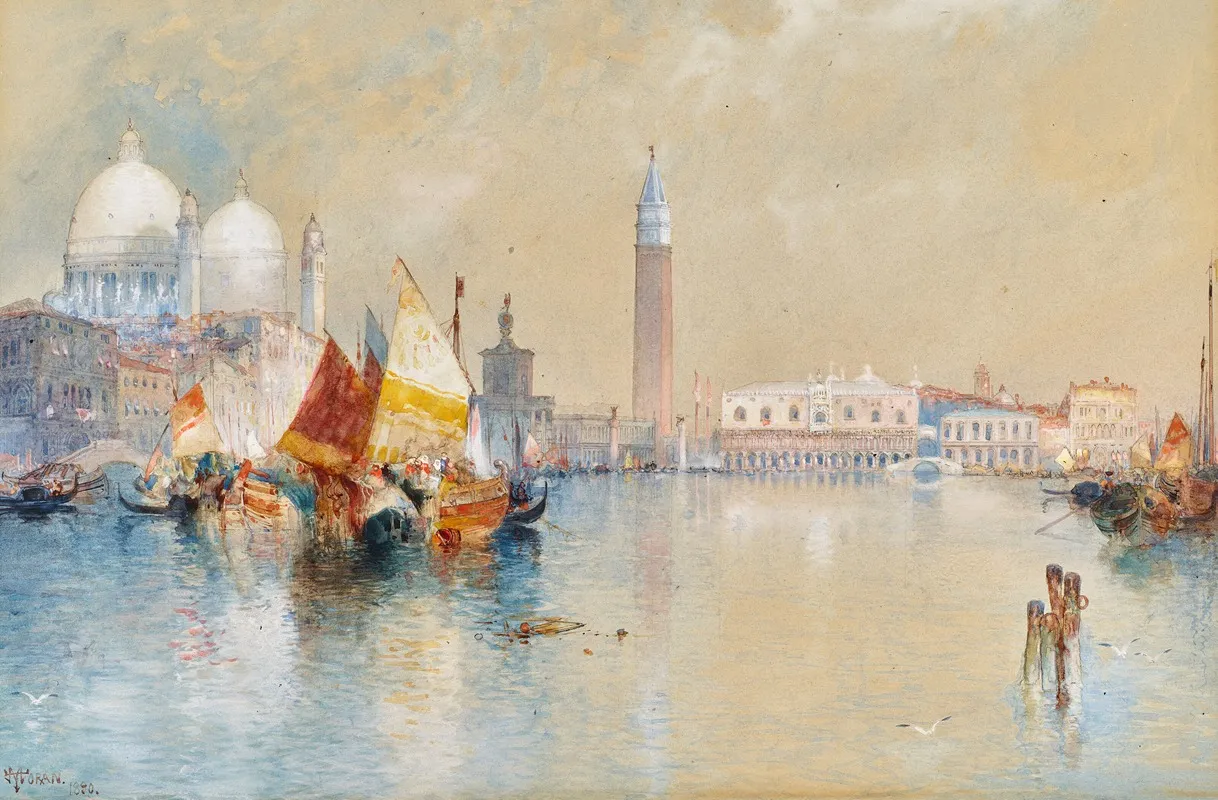 Grand Canal In Venice