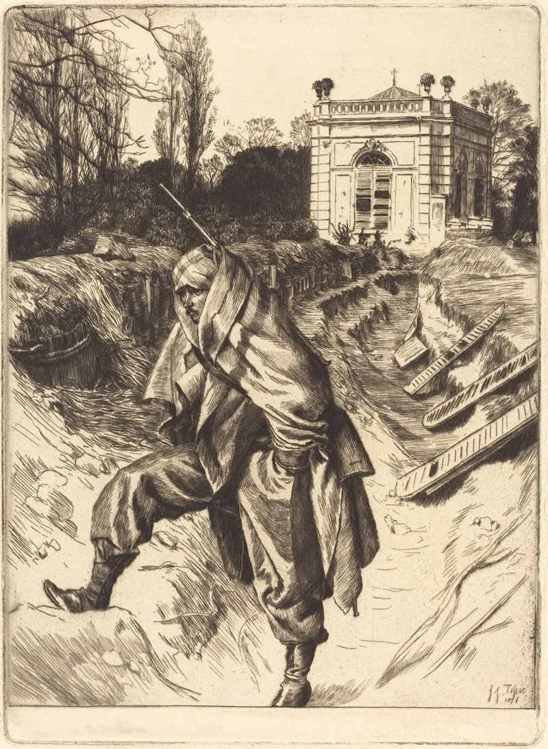 Grand Garde Souvenir Du Siege De Paris