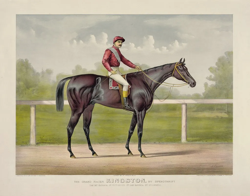 Grand Racer Kingston By Spendthrift Dam Imp Kapanga By Victorious 2nd Dam Kapunda By Stockwell