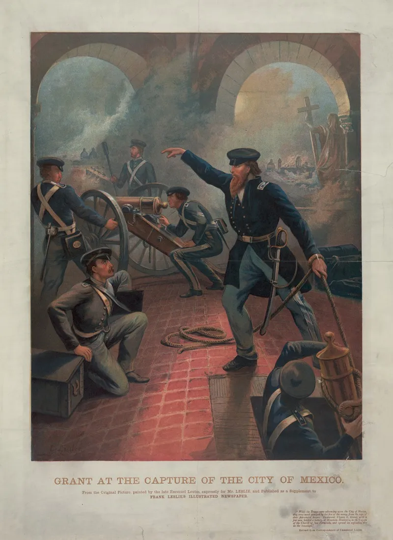 Grant At The Capture Of The City Of Mexico