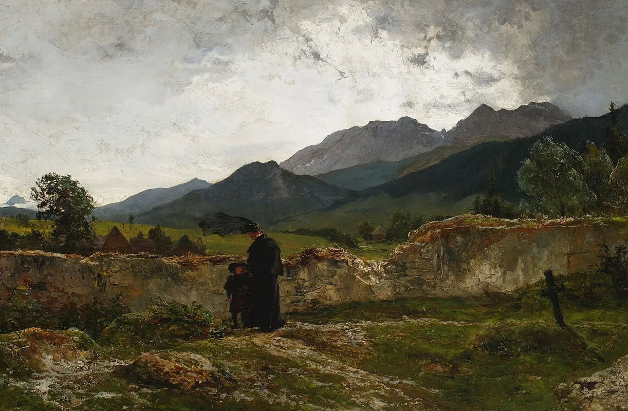 Graveyard In The Mountains