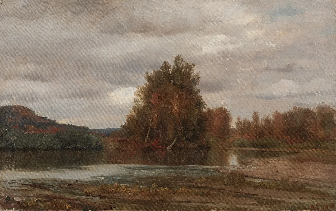 Gray Day On The Esopus