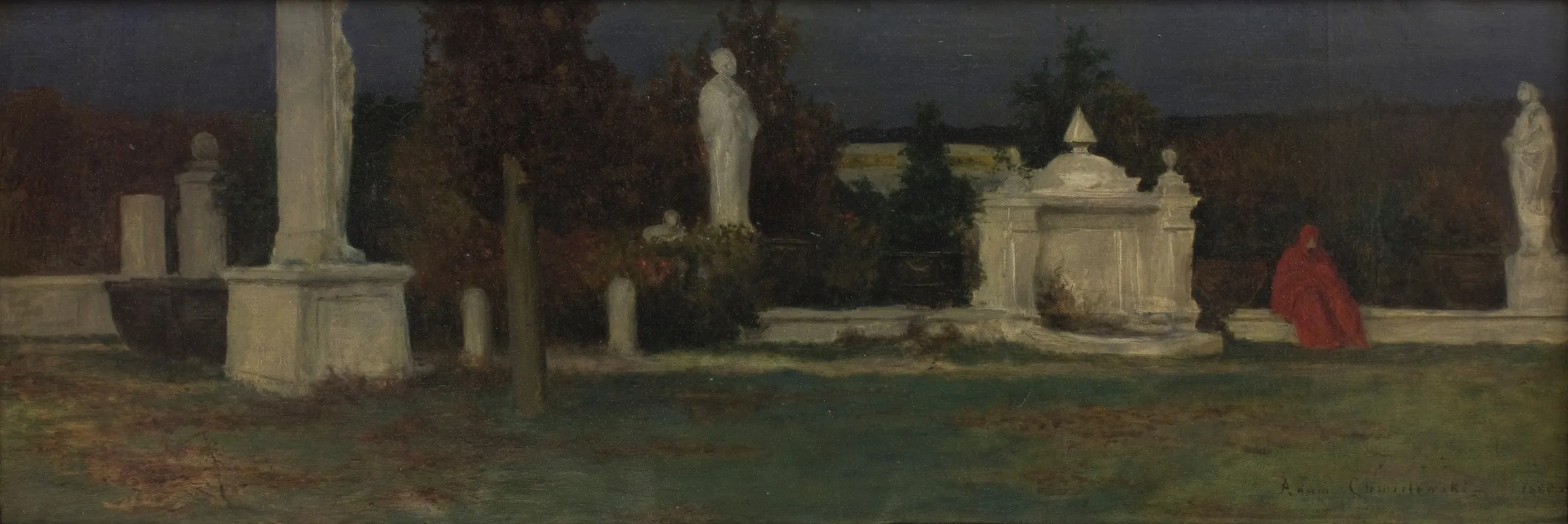 Gray Hour by Adam Chmielowski - Canvas Print