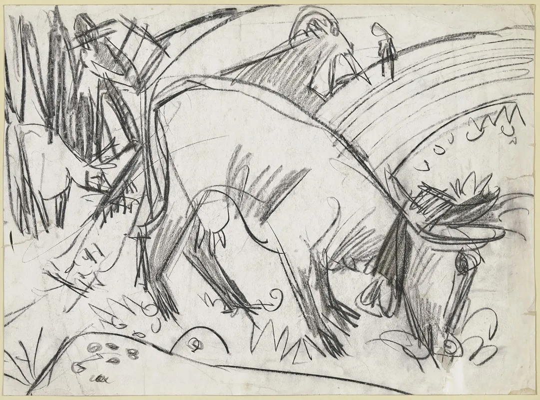 Grazing Cow 2