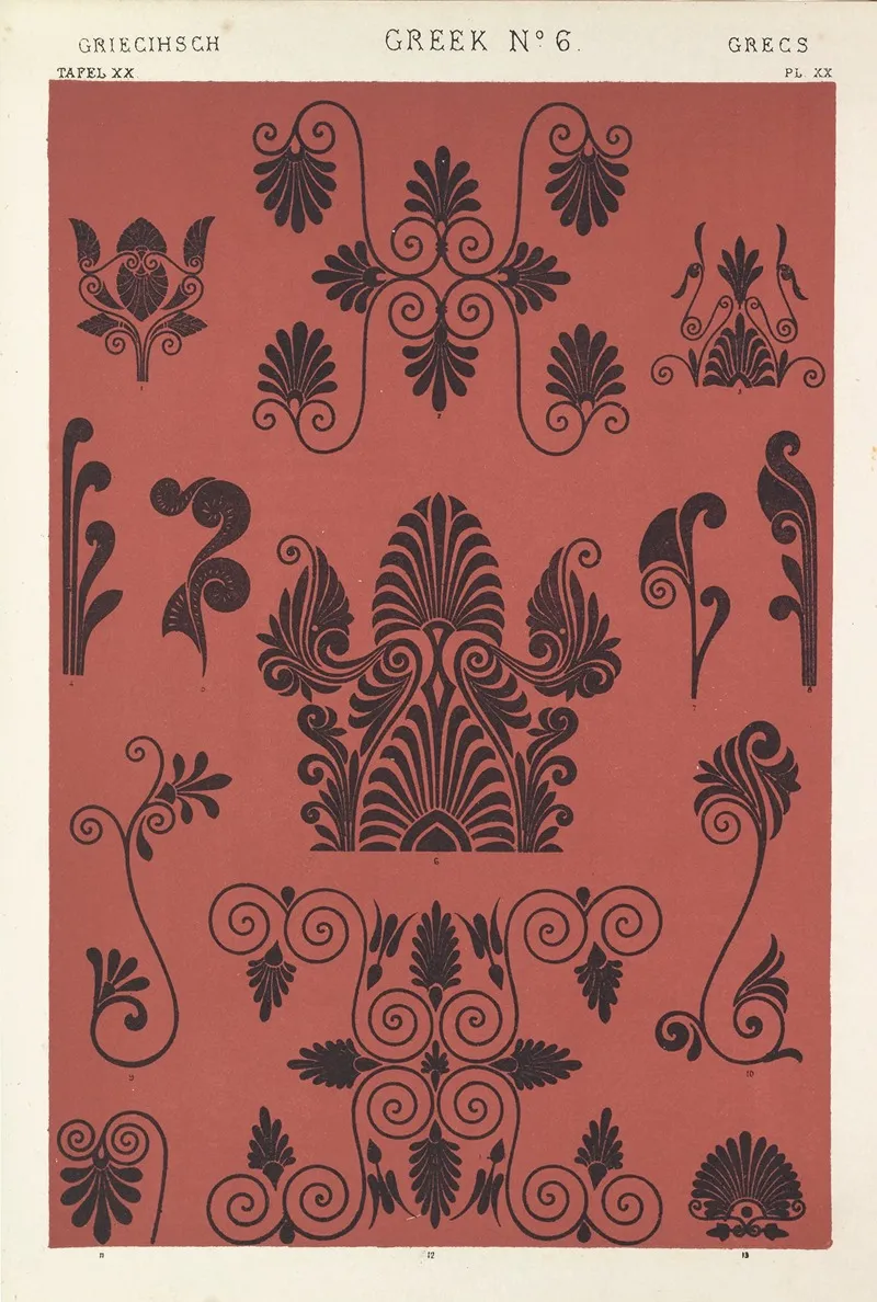 Greek No 6 by Owen Jones - Canvas Print