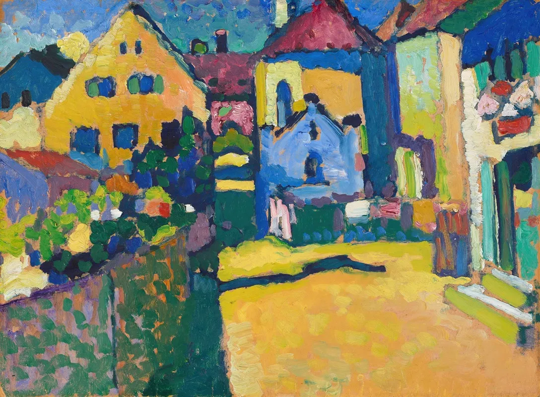 Green Lane In Murnau