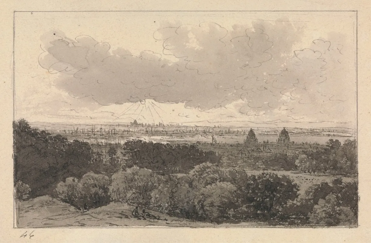 Greenwich 3 by John Glover - Canvas Print