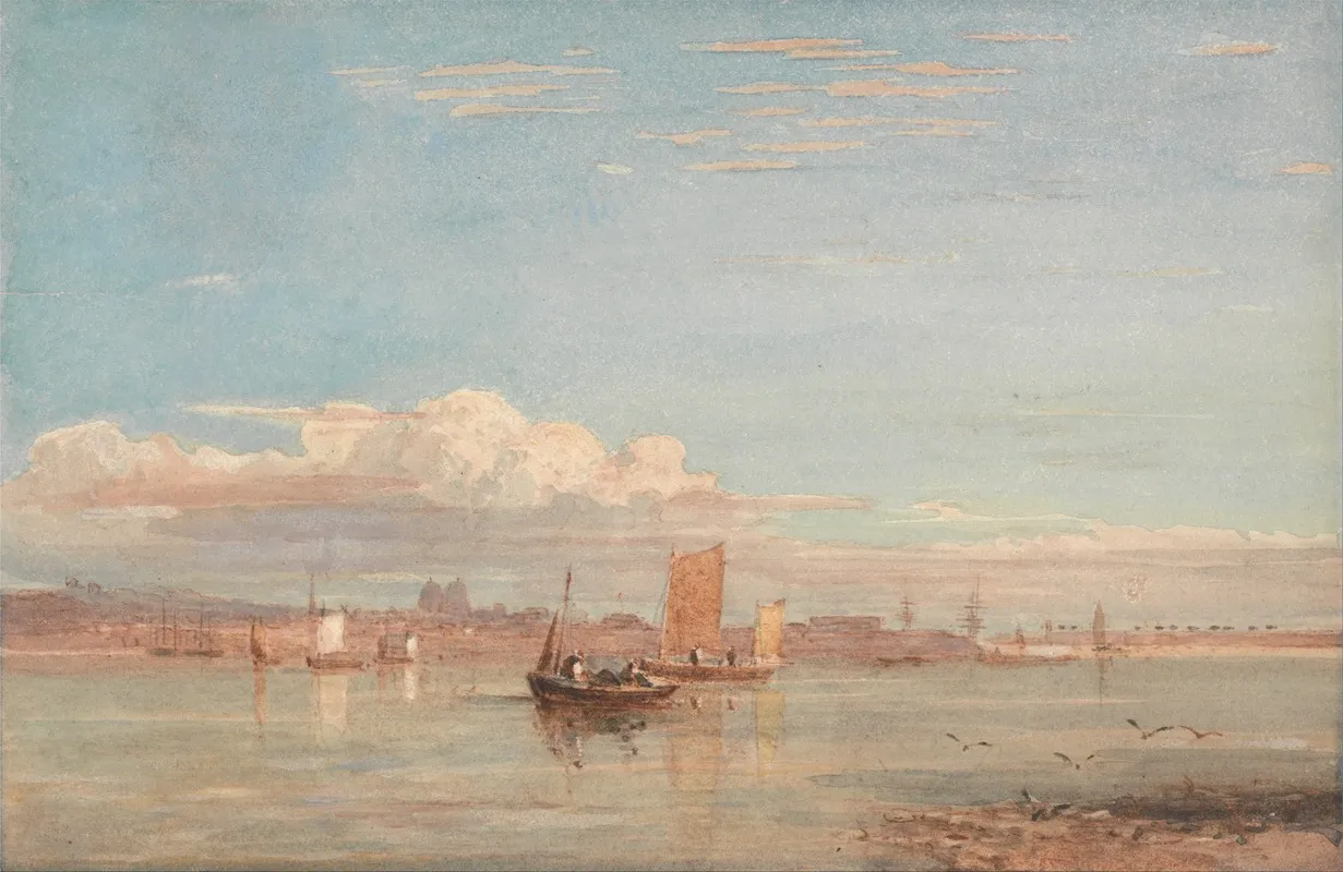 Greenwich Hospital From Woolwich Reach