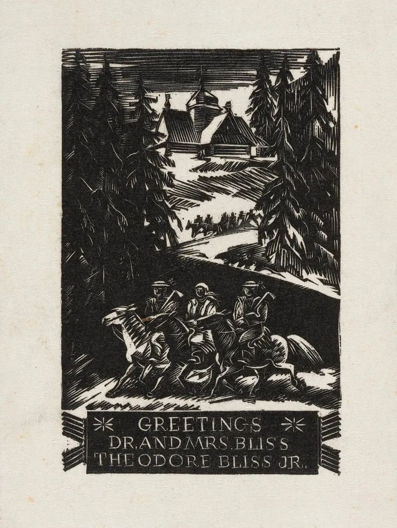 Greetings Dr And Mrs Bliss by Edmund Bartłomiejczyk - Canvas Print