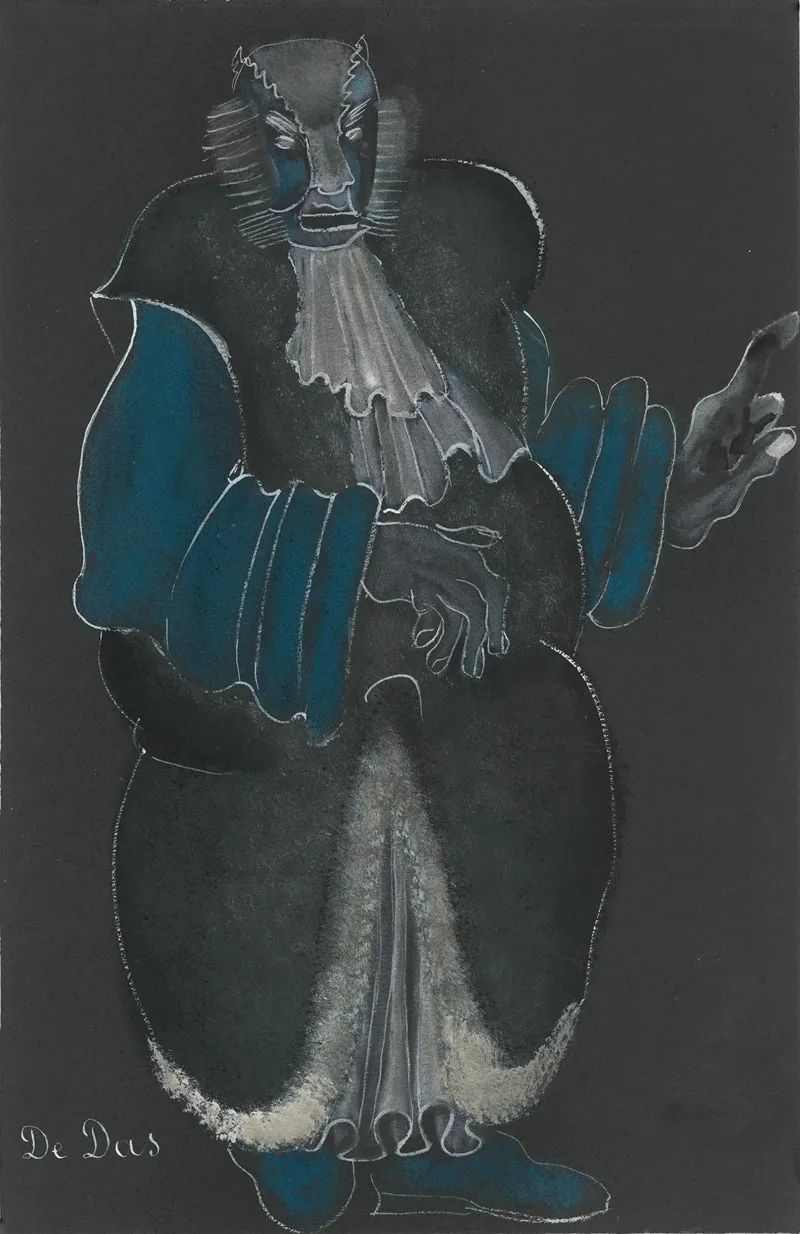 Grimbaert De Das by Lon Landau - Canvas Print