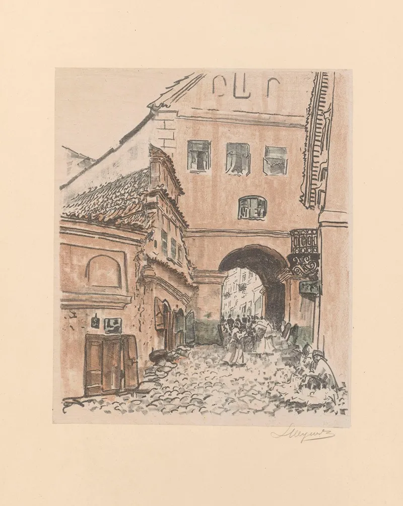 Grodzka Gate by Leon Wyczółkowski - Canvas Print