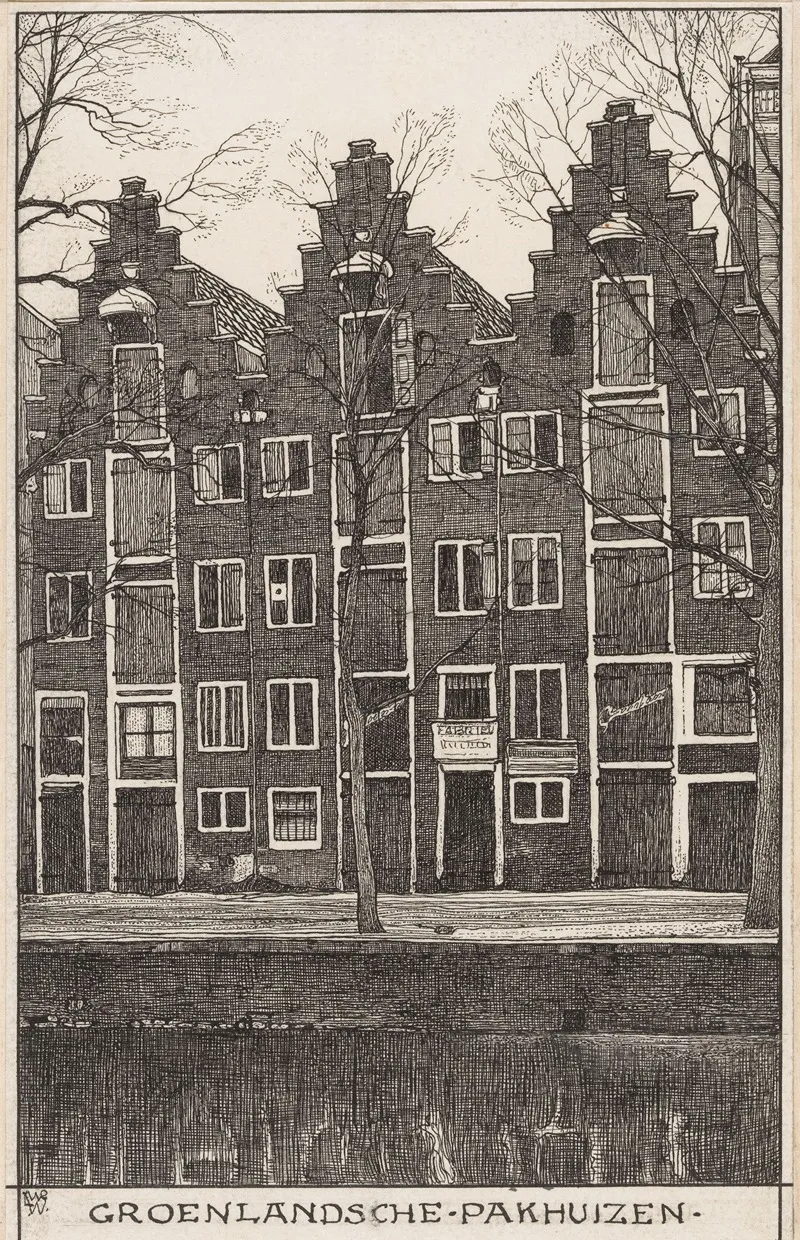 Groenlandsche Pakhuizen Te Amsterdam