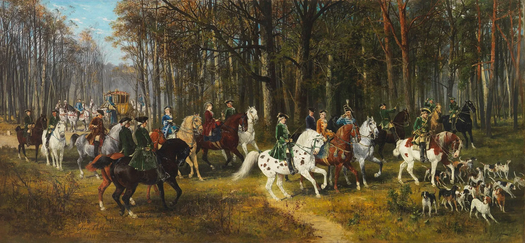 Grose Hofische Jagdgesellschaft