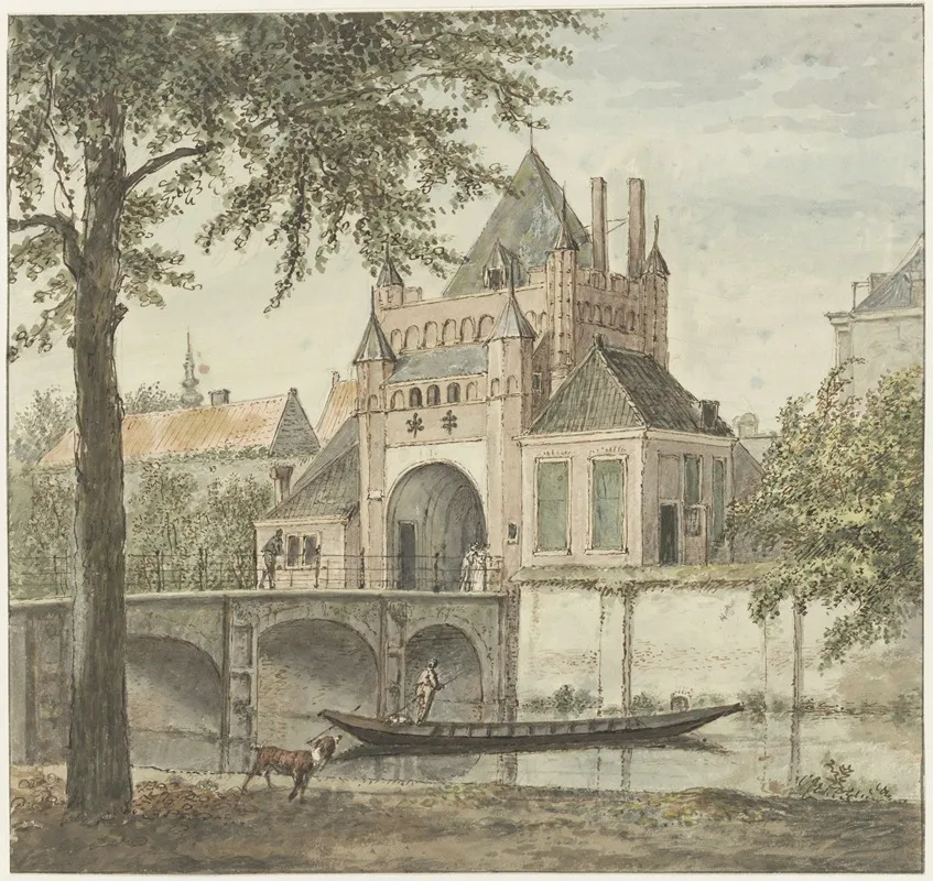 Grote Houtpoort Van De Zuidoostzijde