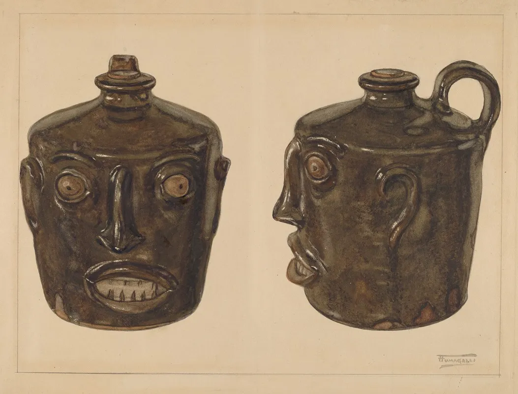 Grotesque Jug 3