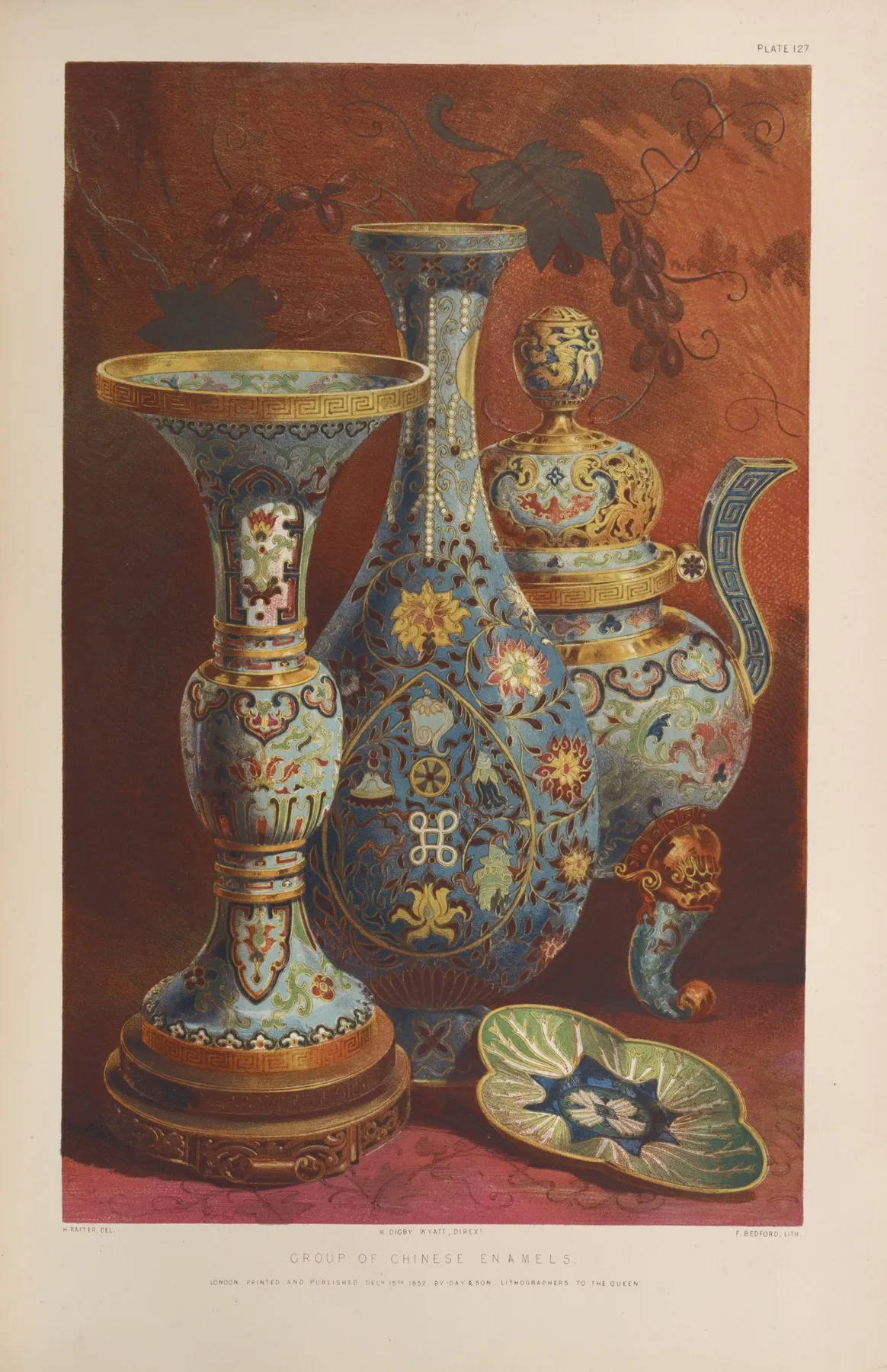 Group Of Chinese Enamels