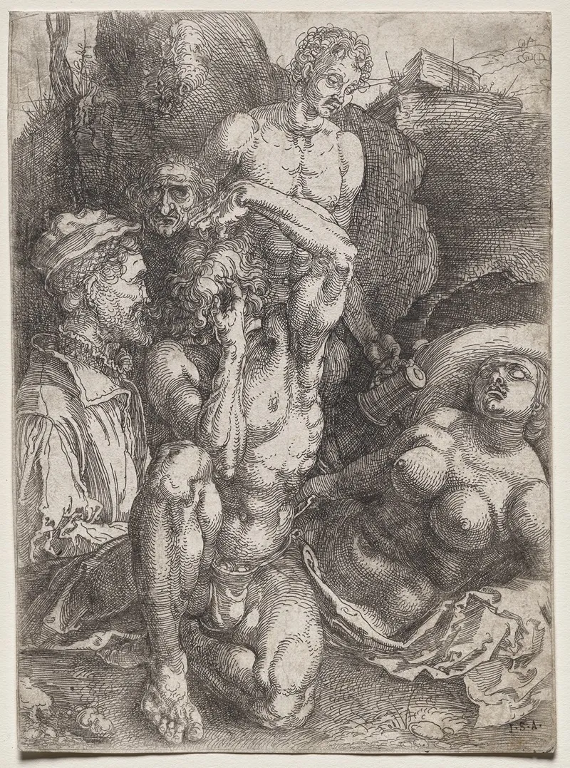 Group Of Five Figures
