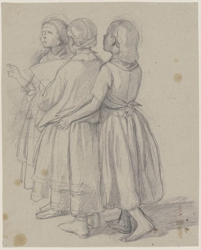 Group Of Three Girls