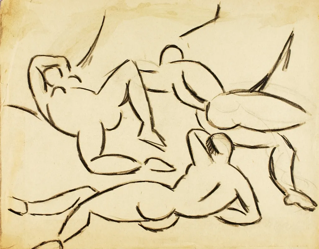 Group Of Three Nudes 2
