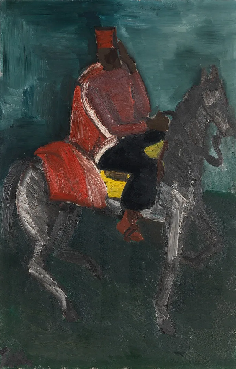 Grusender Spahi Zu Pferde