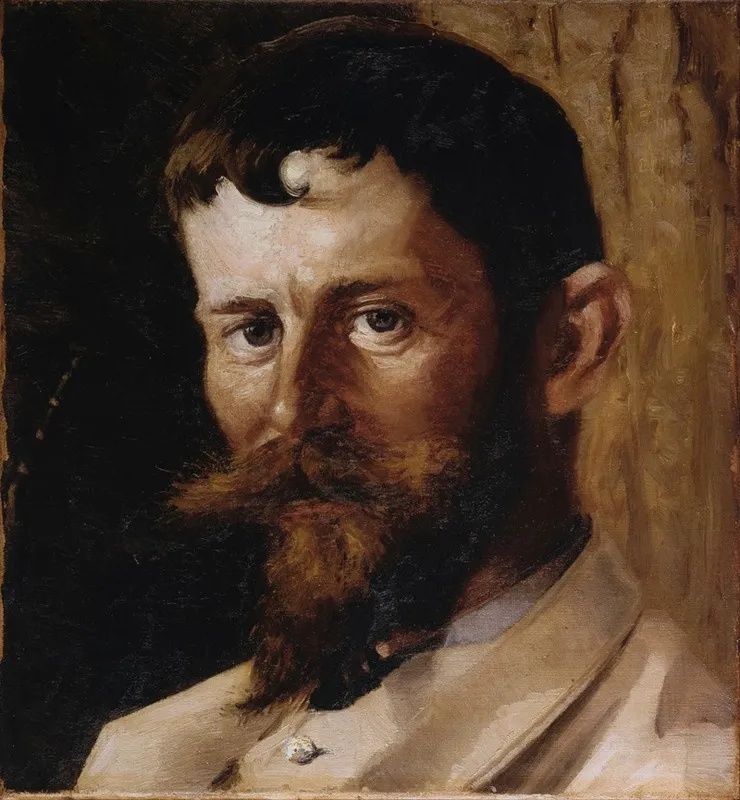 Gustav Wied by Valdemar Schønheyder Møller - Canvas Print