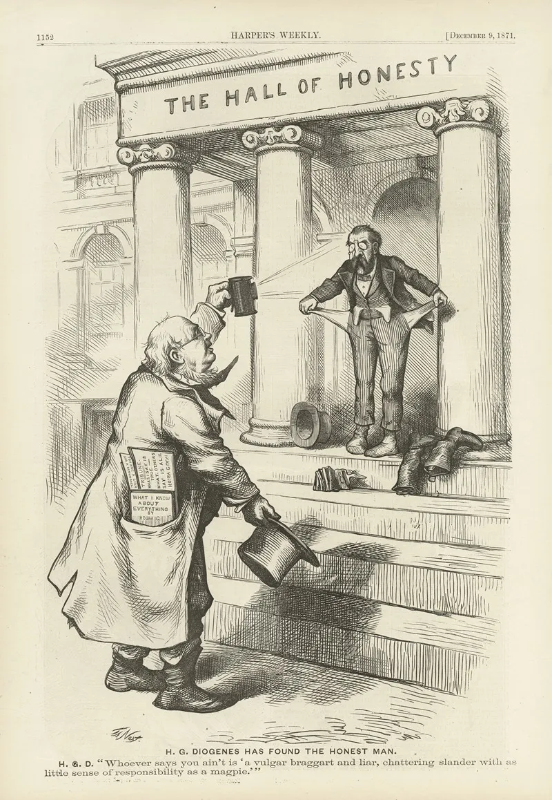H G Diogenes Has Found The Honest Man