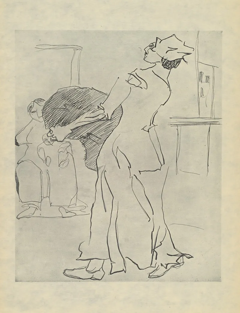 H Gaudier Brzeska 1891 1915 Pl 03 by Henri Gaudier-Brzeska - Canvas Print