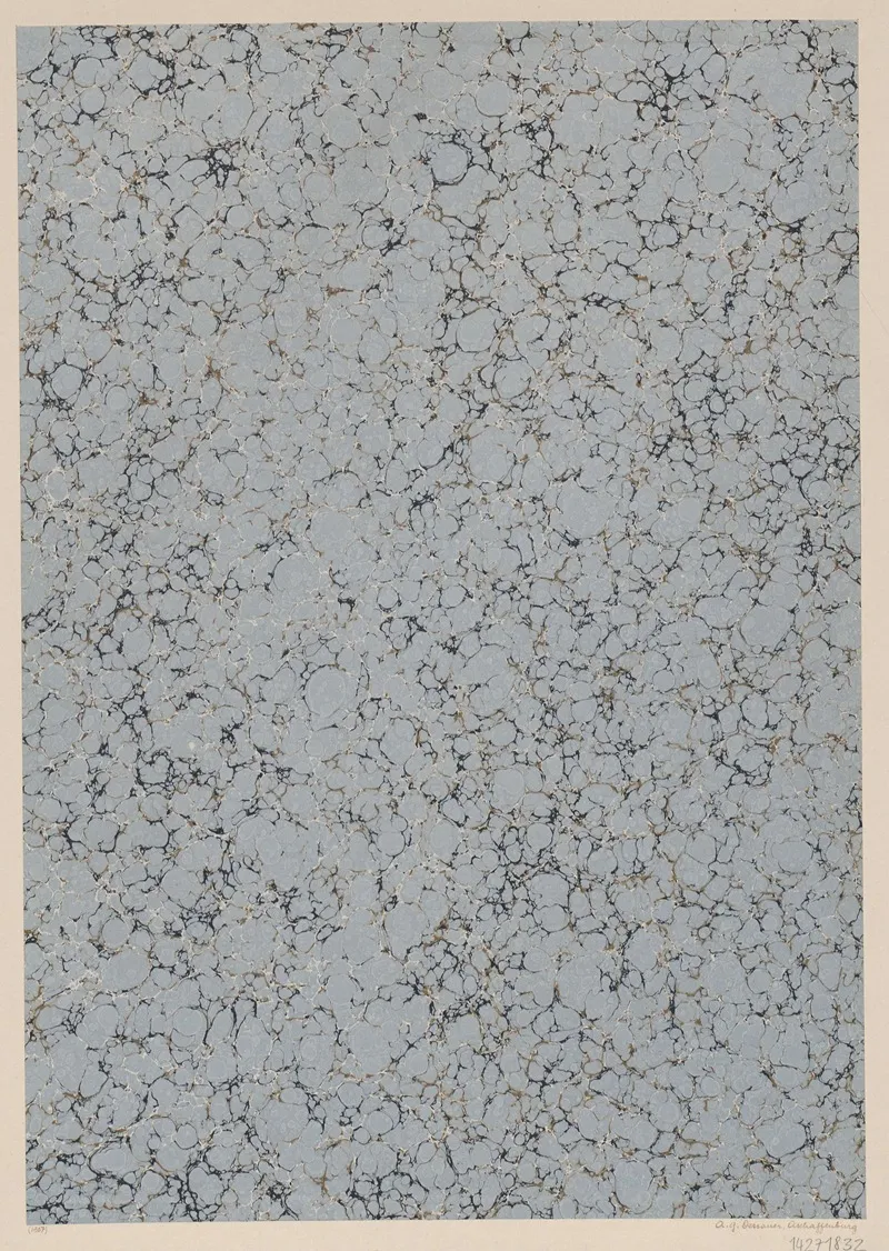 Haaradermarmorpapier Cremser Marmor