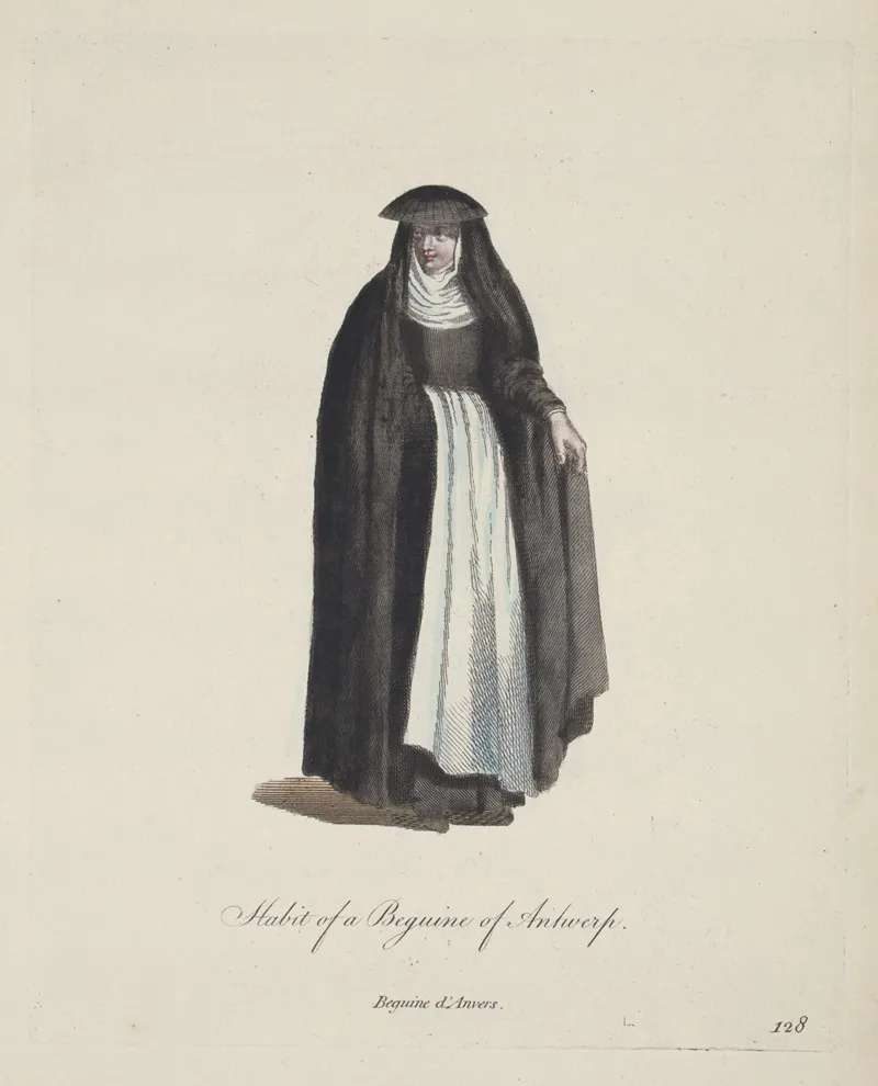 Habit Of A Beguine Of Antwerp Beguine Danvers