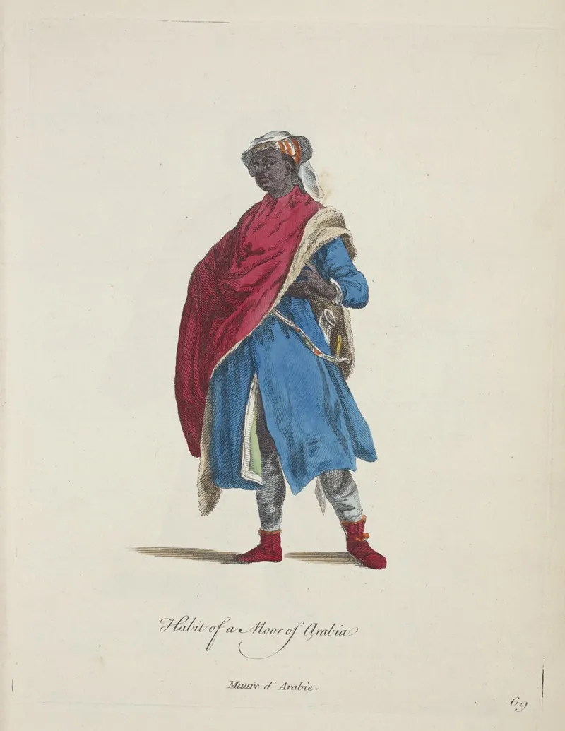Habit Of A Moor Of Arabia Maure Darabie