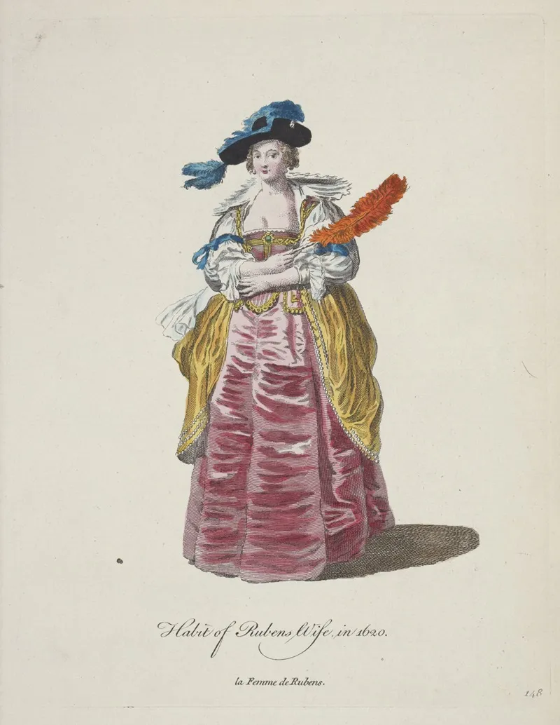 Habit Of Rubens Wife In 1620 La Femme De Rubens