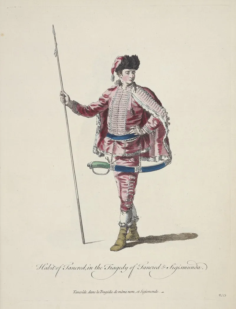 Habit Of Tancred In The Tragedy Of Tancred Sigismunda