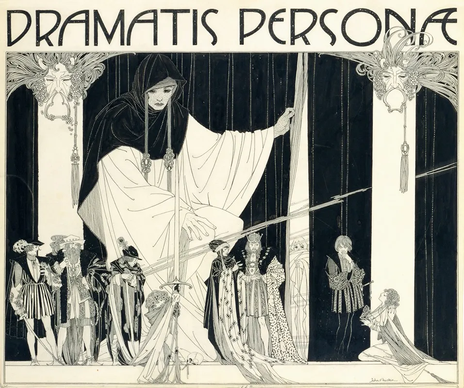 Hamlet Pl 02 by John Austen - Canvas Print