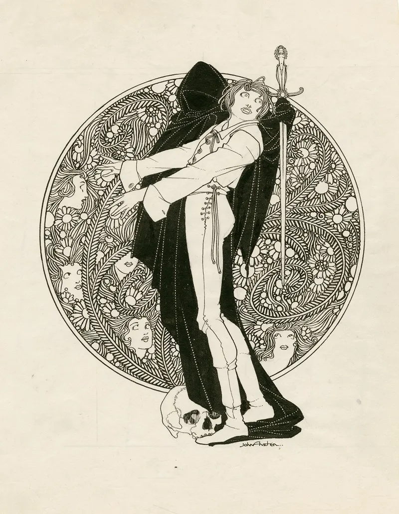 Hamlet Pl 05 by John Austen - Canvas Print