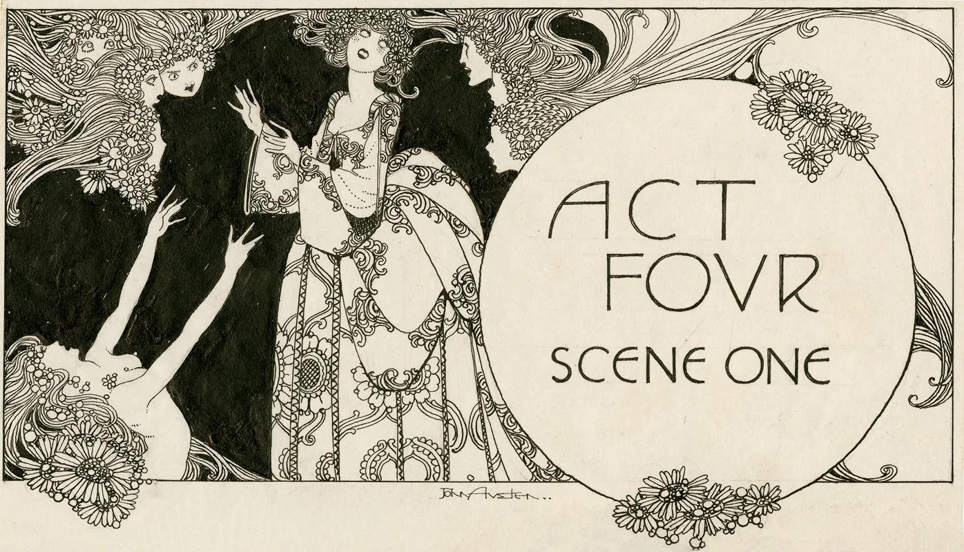 Hamlet Pl 07 by John Austen - Canvas Print