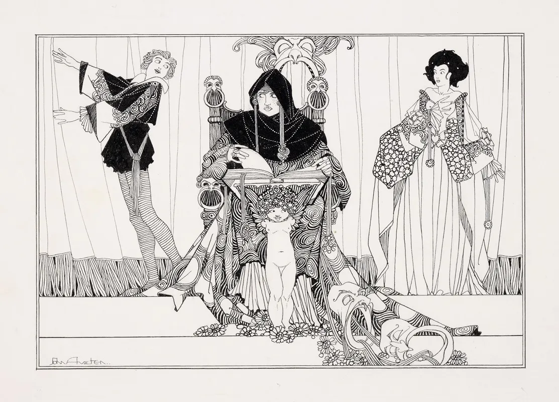 Hamlet Pl 29 by John Austen - Canvas Print