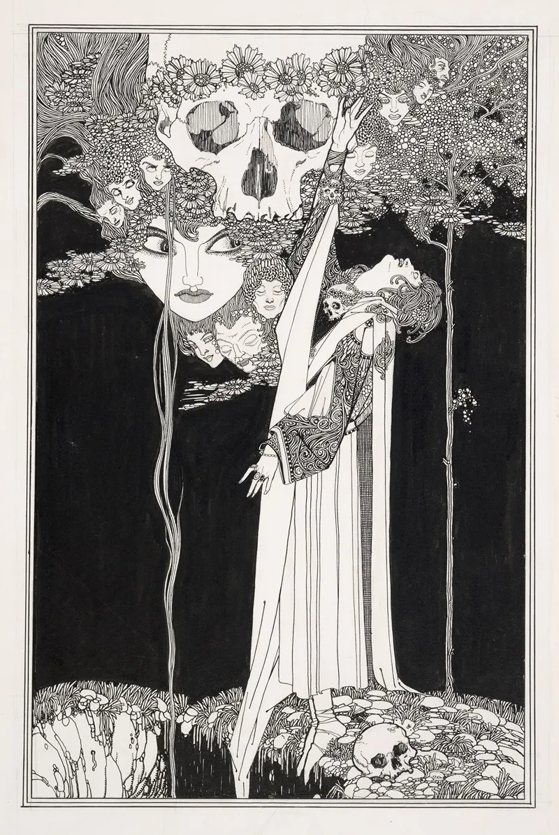 Hamlet Pl 34 by John Austen - Canvas Print