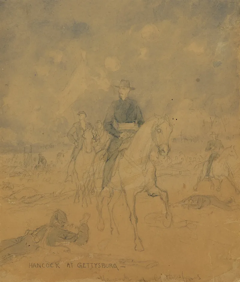 Hancock At Gettysburg