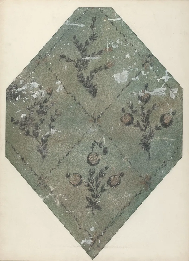 Hand Painted Wall Detail 8