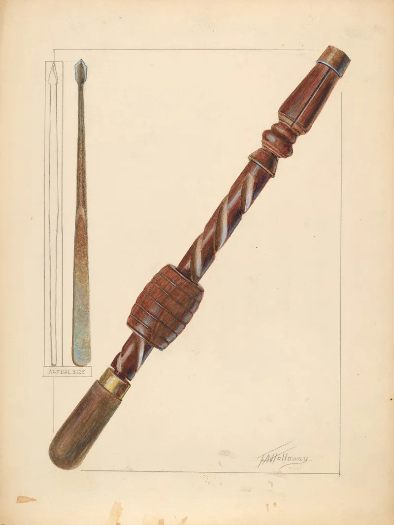 Hand Tool by Thomas Holloway - Canvas Print
