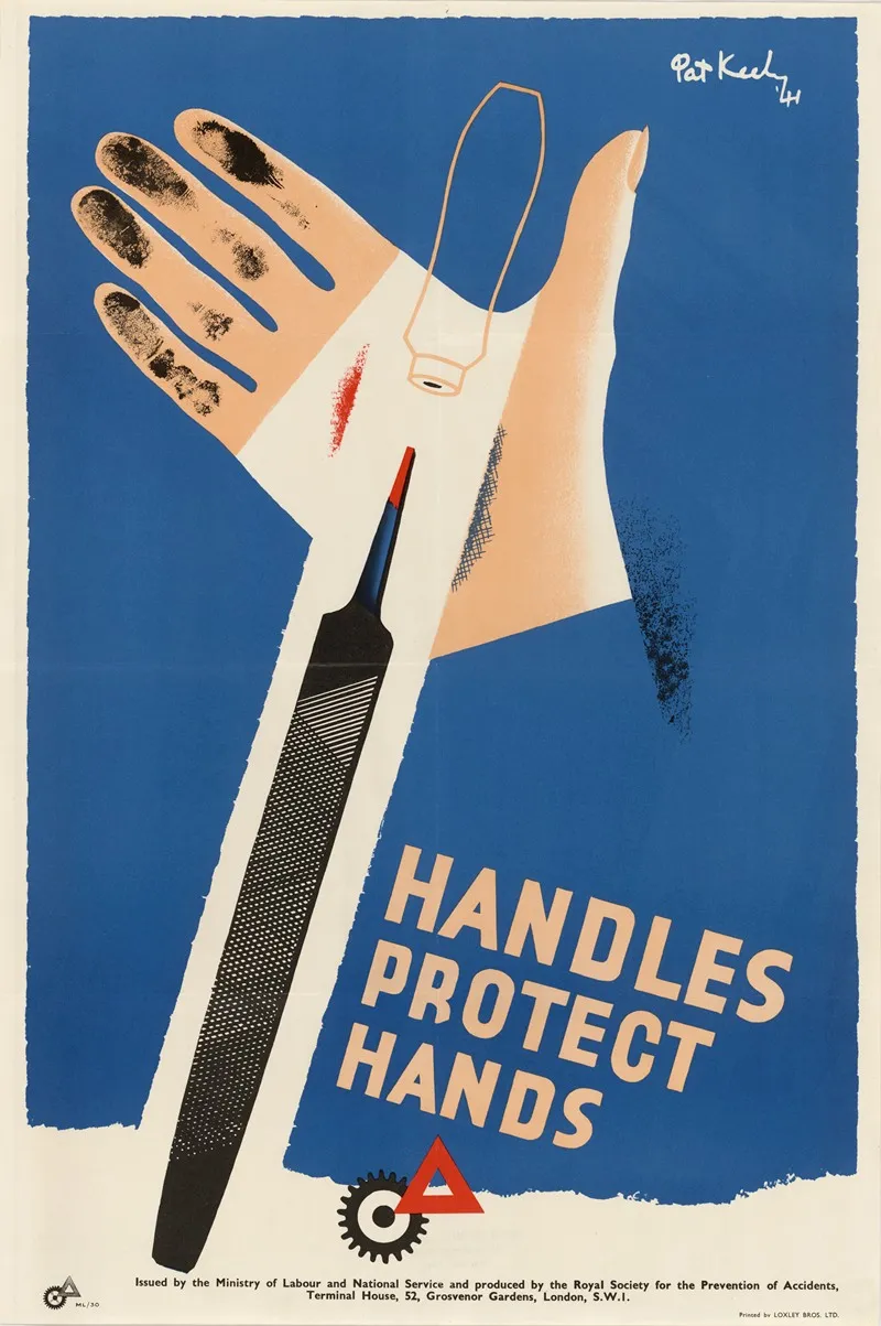 Handles Protect Hands by Pat Keely - Canvas Print