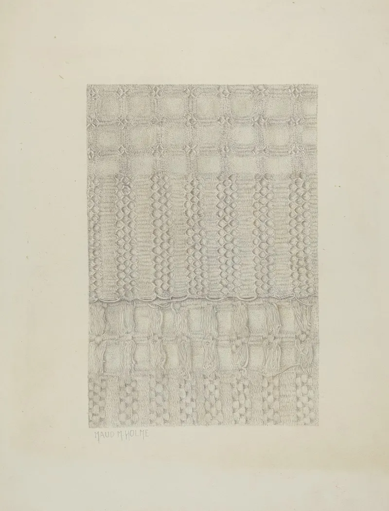 Handwoven Coverlet 15
