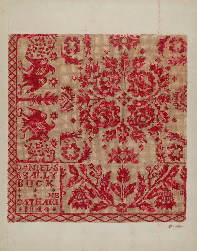 Handwoven Coverlet 2