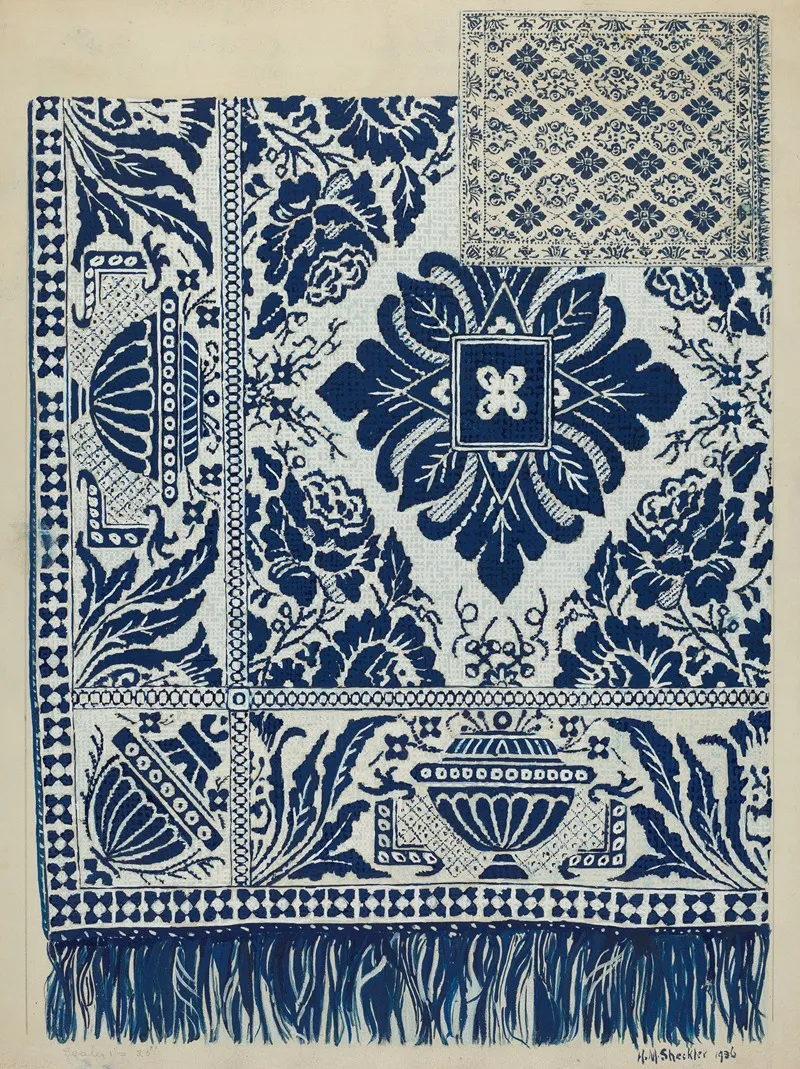 Handwoven Coverlet 6