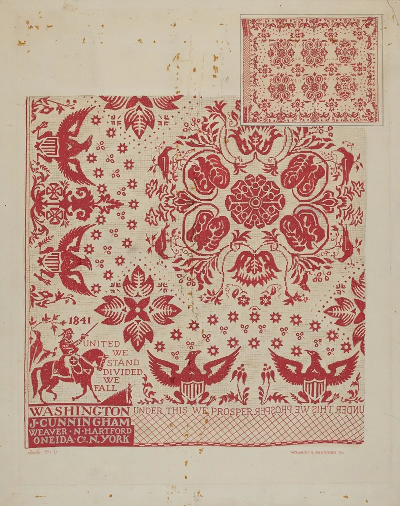 Handwoven Coverlet 9