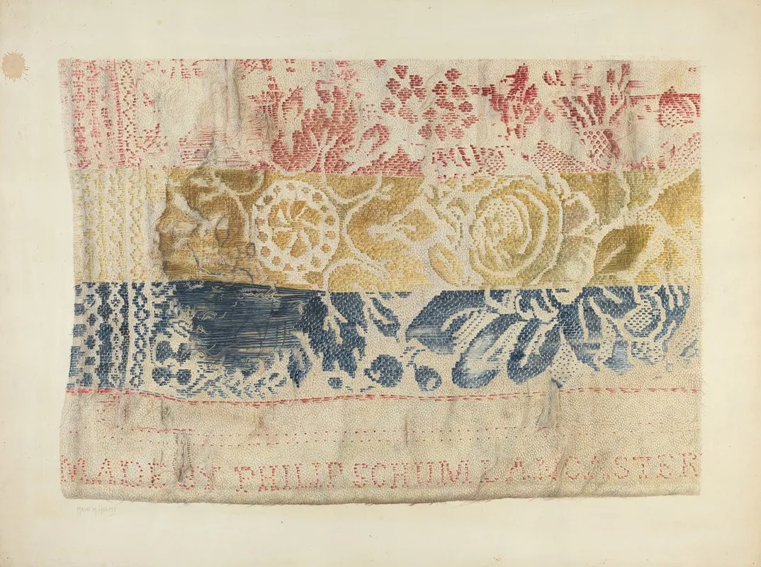 Handwoven Table Cover 2