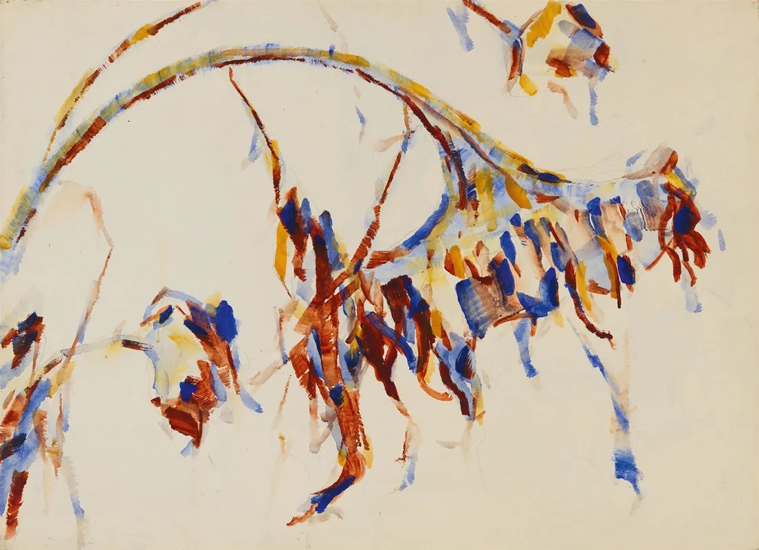 Hangende Sonnenblume I