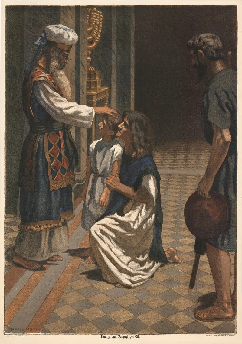 Hanna Und Samuel Bei Eli