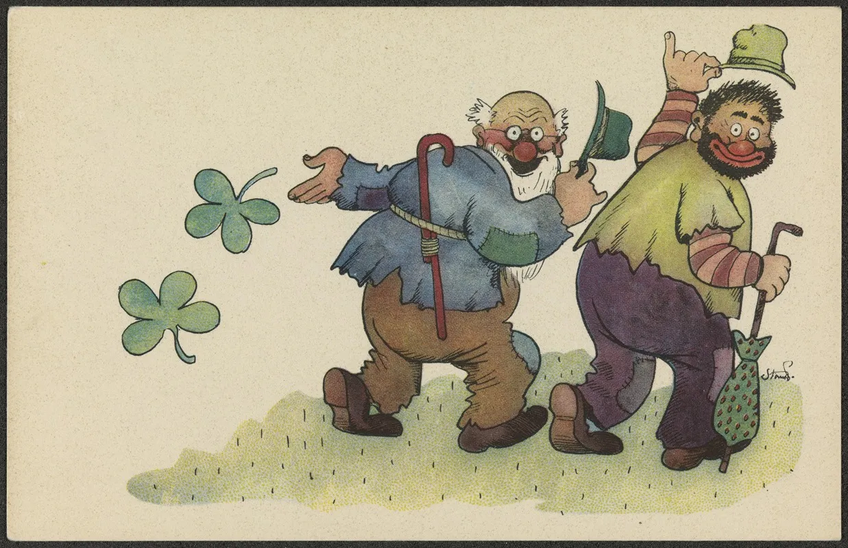 Happy New Year 12 by Robert Storm Petersen - Canvas Print
